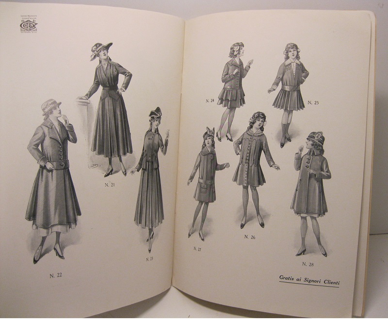 L'ultima moda nelle sue pratiche applicazioni. Inverno 1915-1916. S. di P. Coen & C.